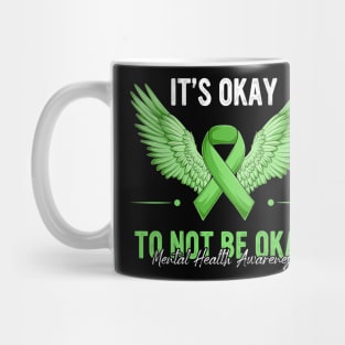 Mental Health Matters Awareness Angel Mug